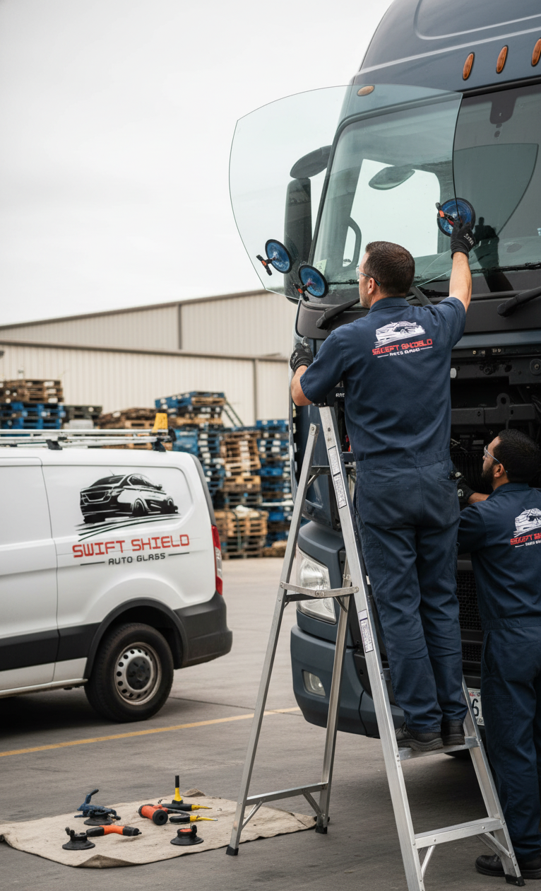 Commercial Auto Glass Service - Swift Shield Auto Glass