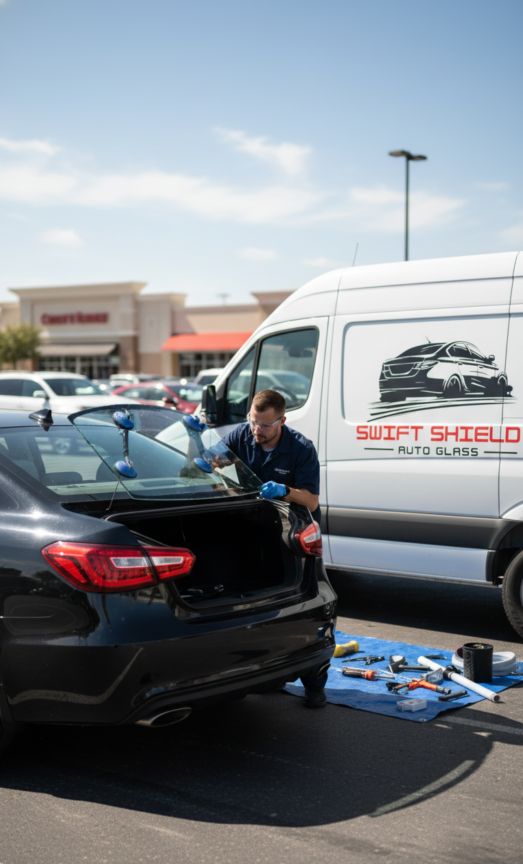 Rear Glass Replacement Service - Swift Shield Auto Glass