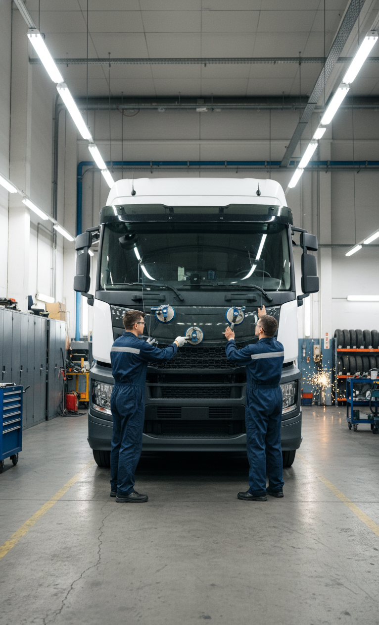 Semi-Truck Windshield Replacement - Swift Shield Auto Glass