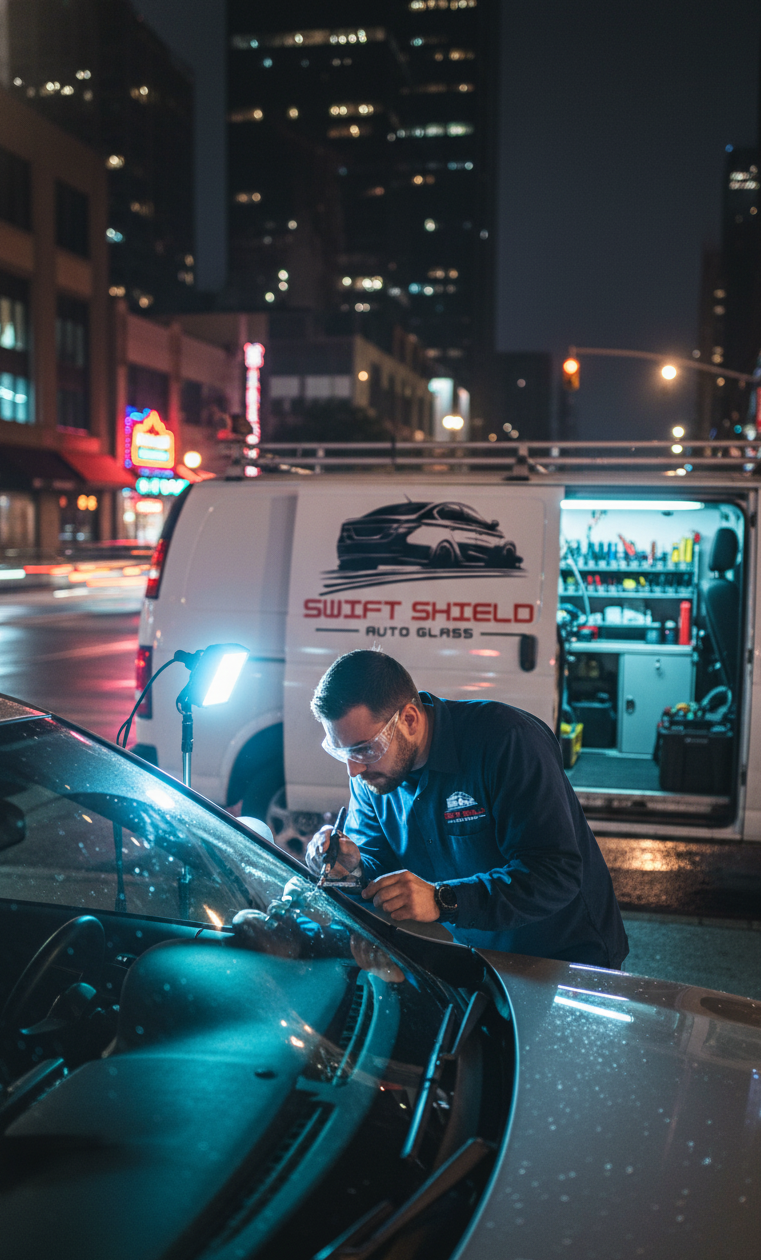 Professional Windshield Chip Repair - Swift Shield Auto Glass