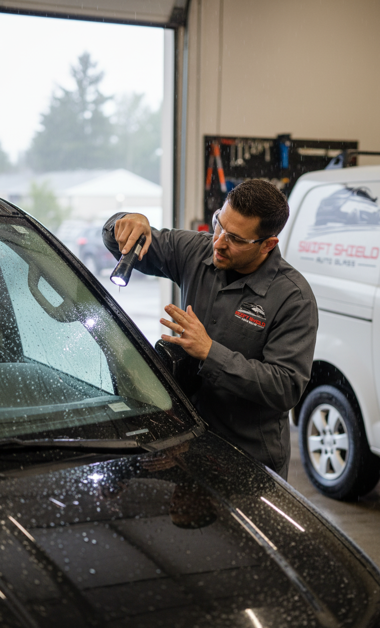 Professional Windshield Leak Repair - Swift Shield Auto Glass